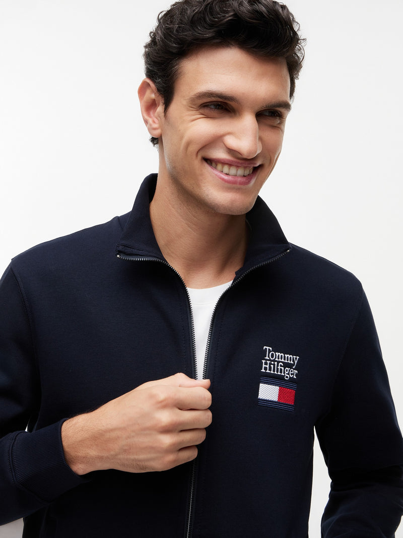 Regular Fit Fleece Zipper Sweatshirt