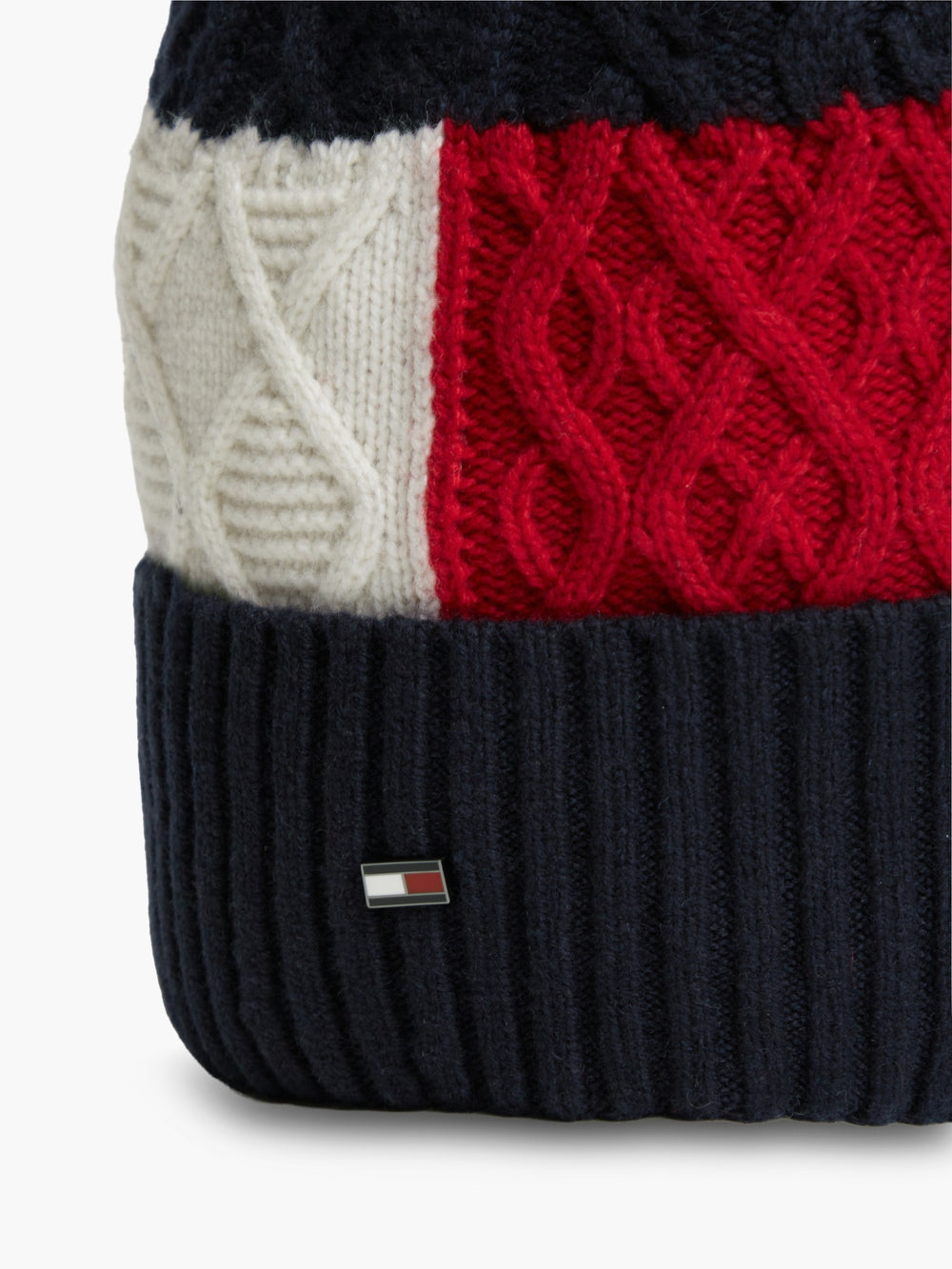 Flag Cable Beanie