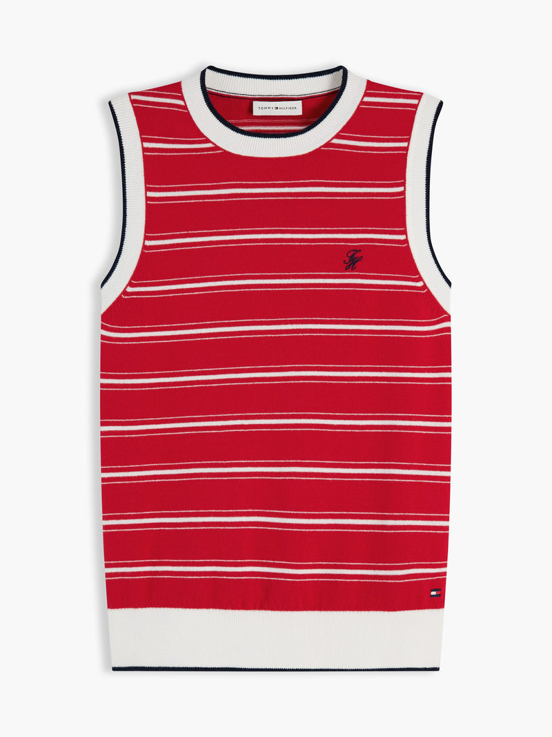 Stripe Regular Fit Full Sleeve Ribbed T-Shirt