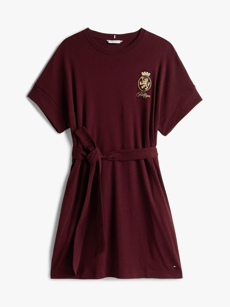 Short Sleeve Solid Cody Fit & Flare Dress