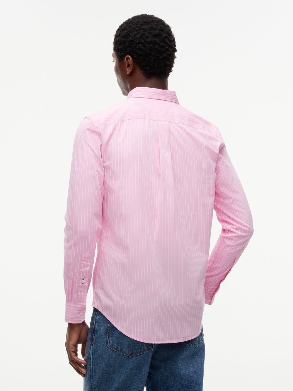 Regular Fit Stripe Poplin Shirt