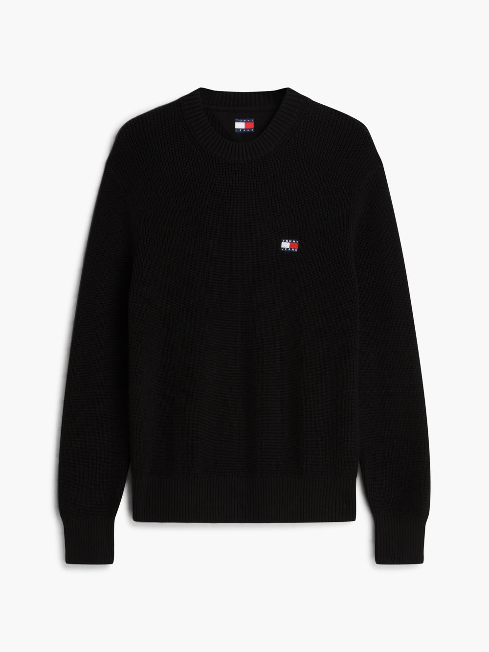 Regular Fit Badge Loose Knit Pullover