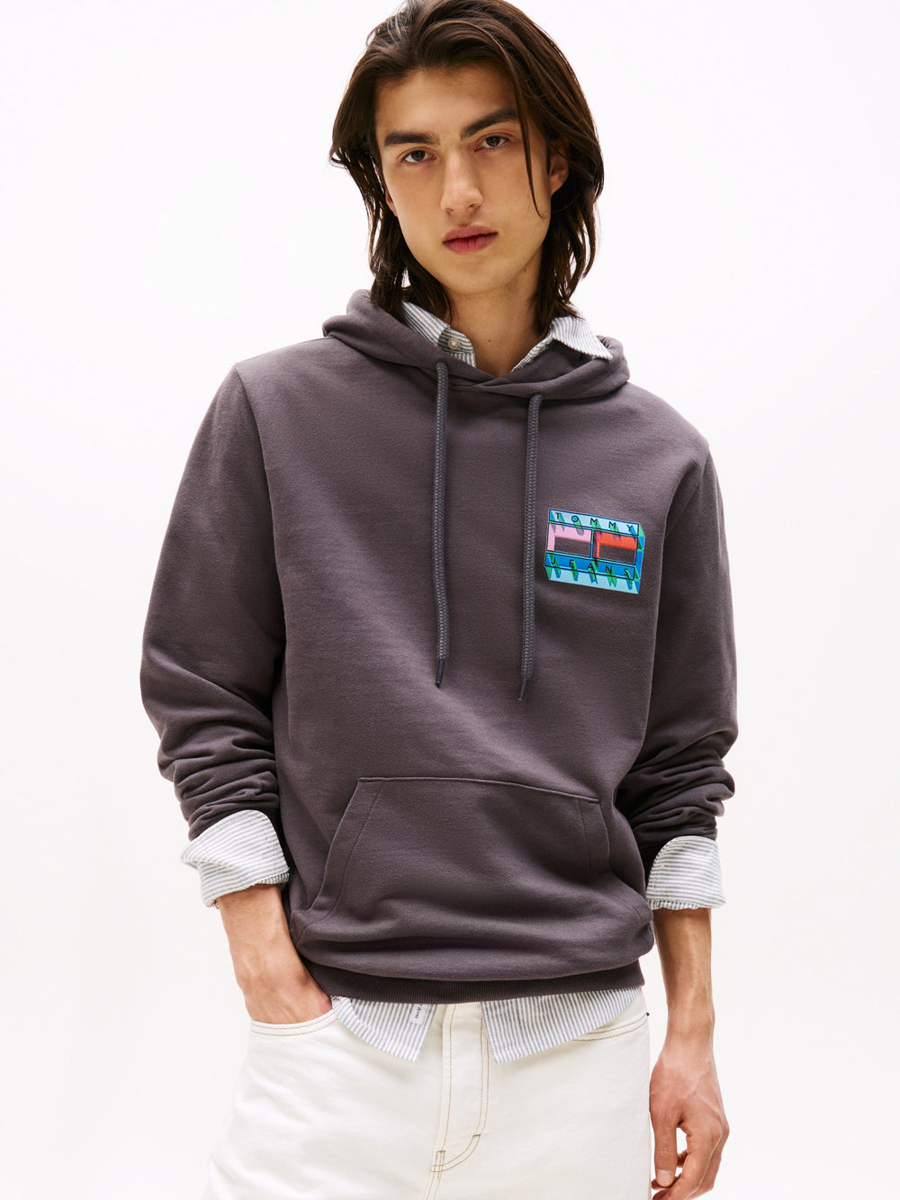 Regular Fit Terry Hooded Sweatshirt