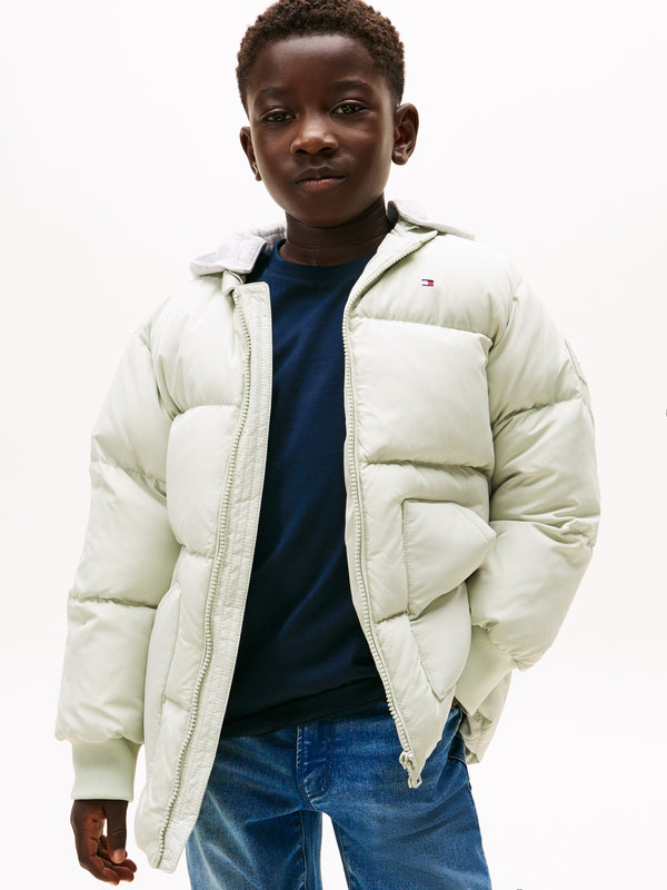 Kids Down Hooded Jacket