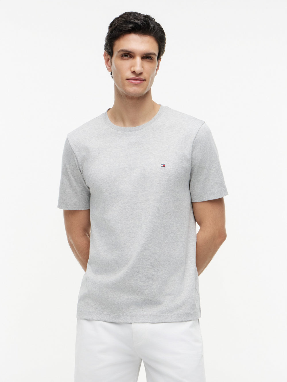 Regular Fit Solid Interlock Tshirt