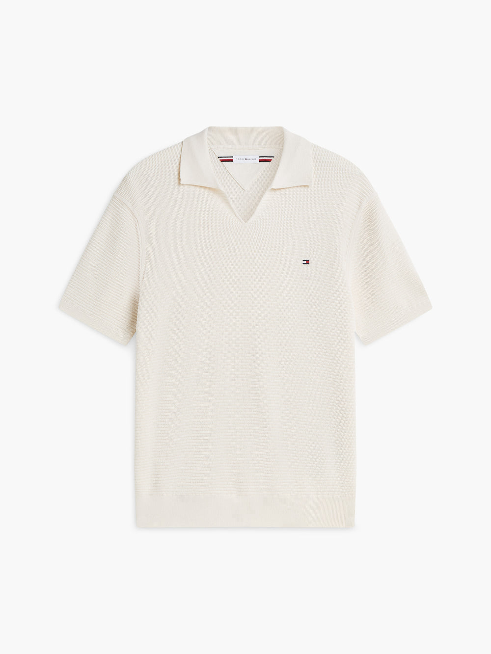 Regular Fit Flat Knit Polo