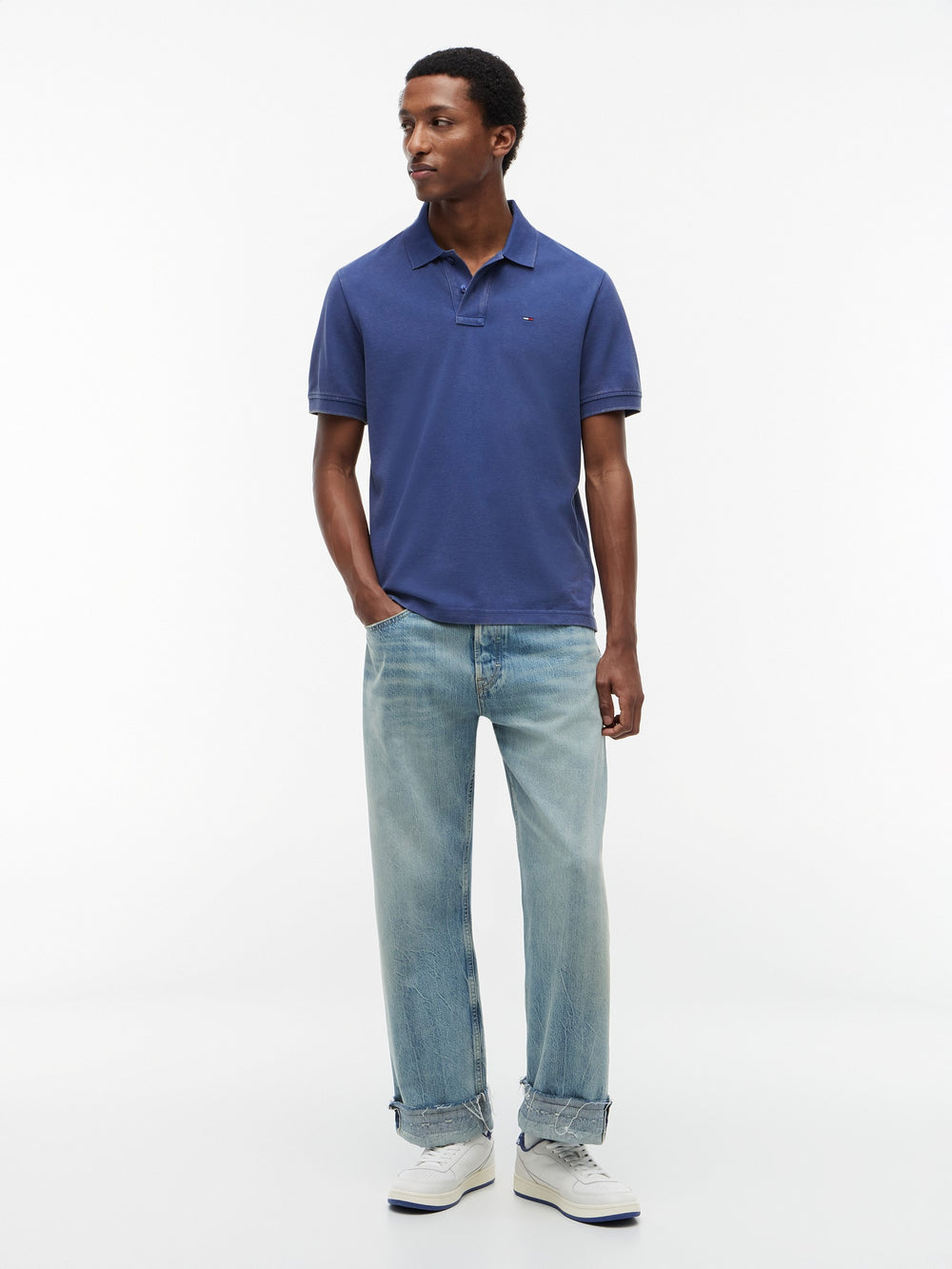 Regular Fit Washed Polo