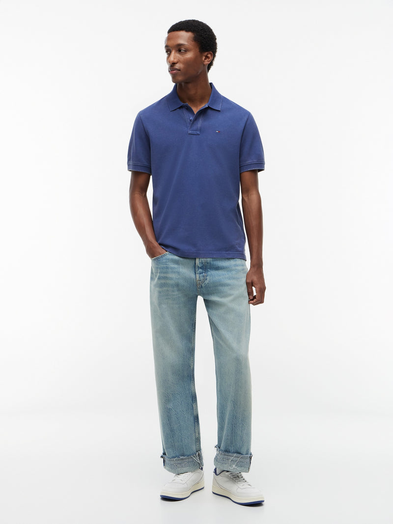 Regular Fit Washed Polo