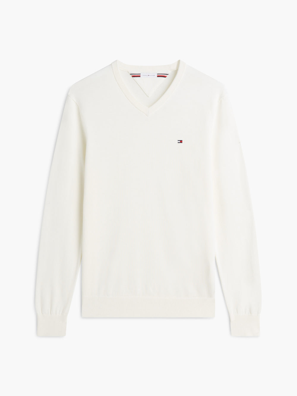 V Neck Solid Sweater