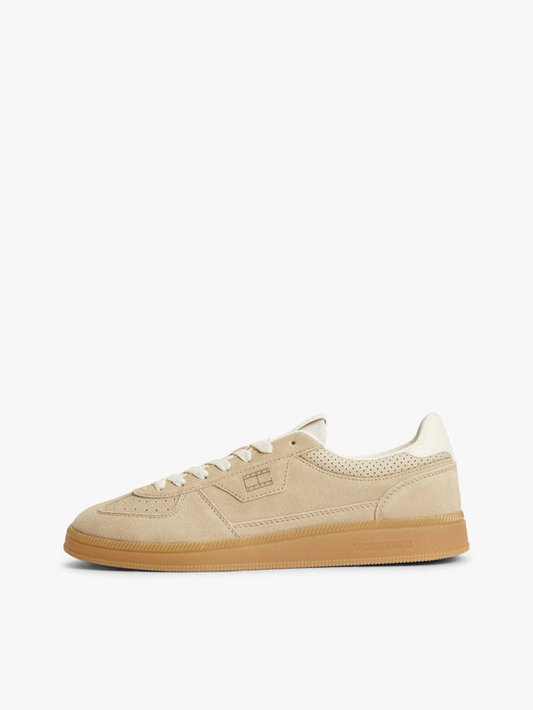 Men Suede Low Profile Sneaker