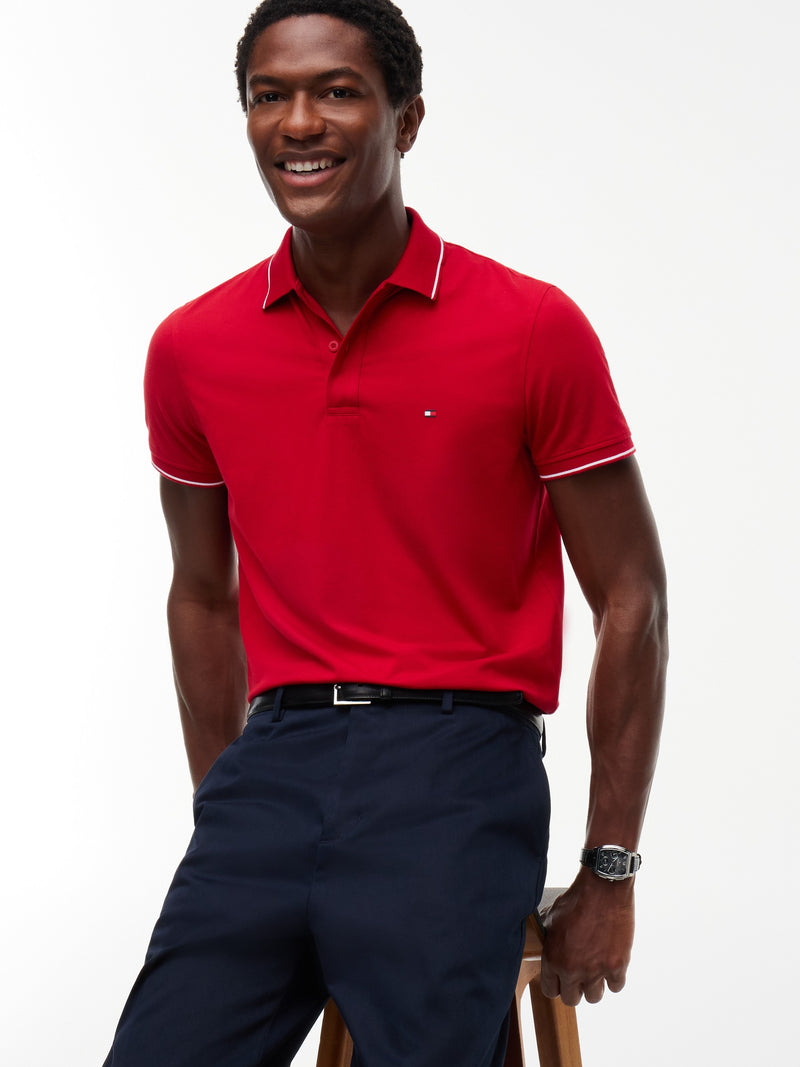 Regular Fit Collar Tipped Polo