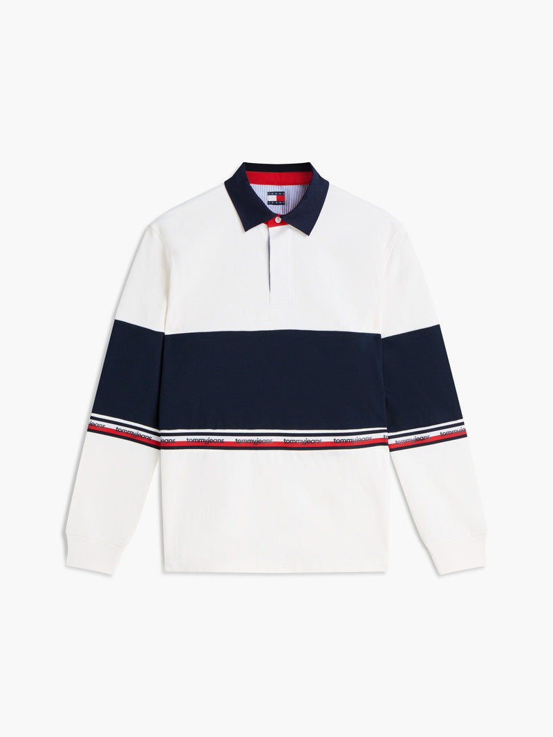 Relaxed Fit Rugby Polo