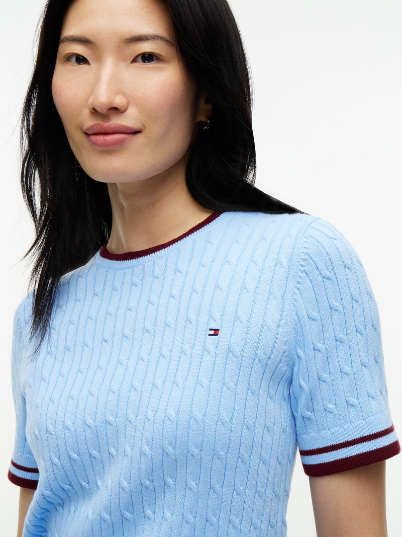 Half Sleeve Slim Fit Pullover