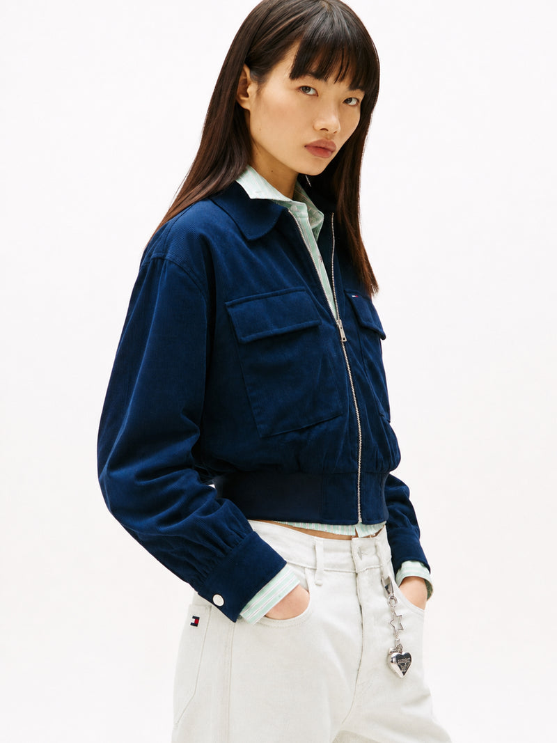 Relaxed Fit Cord Jacket