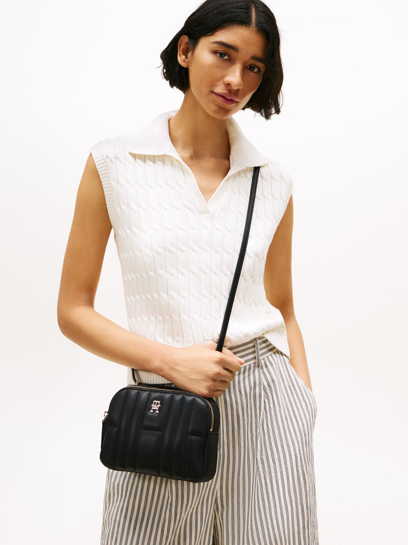 Quilted Pu Camera Bag