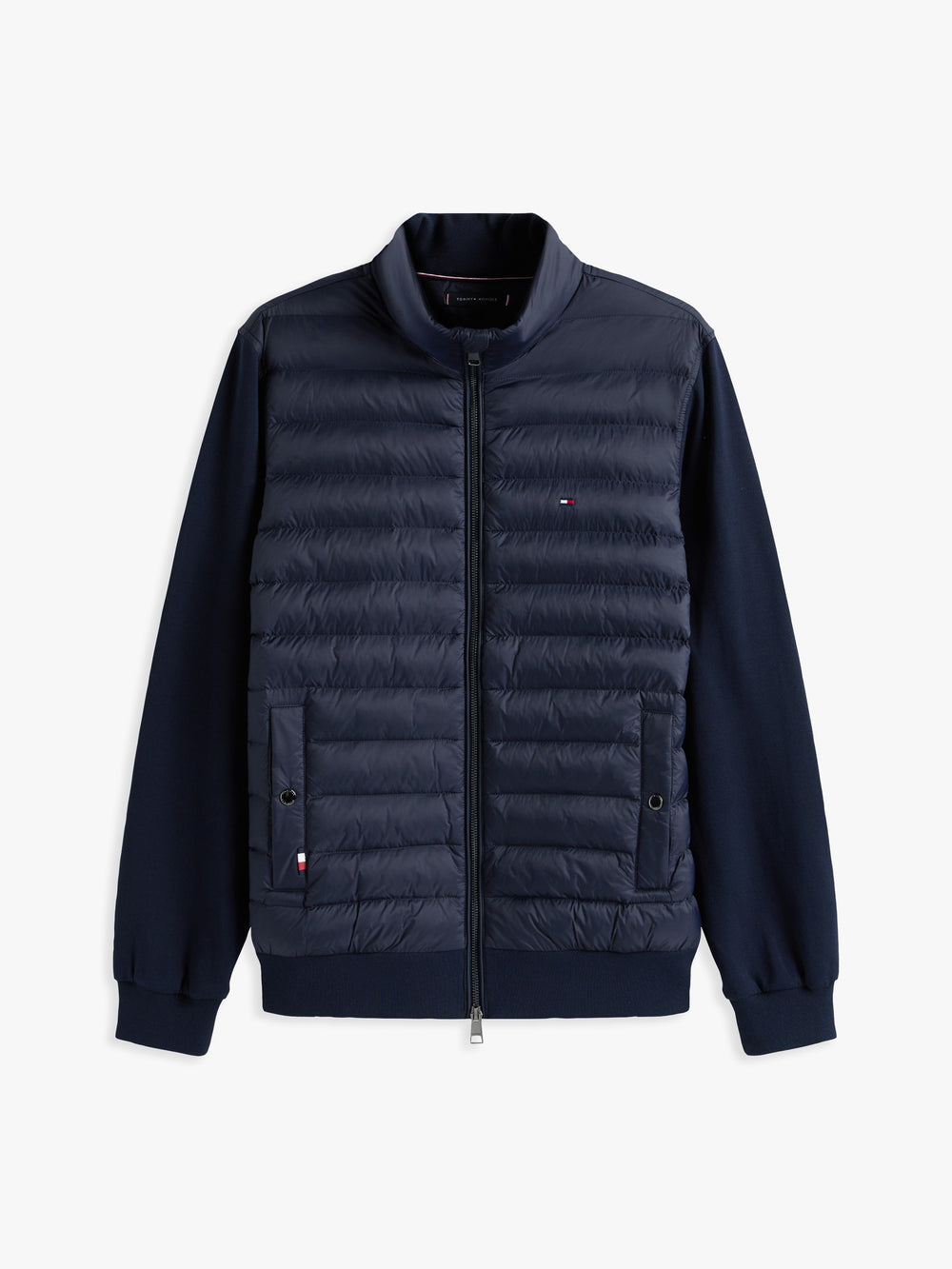 Regular Fit Mid Weight Mix Media Jacket