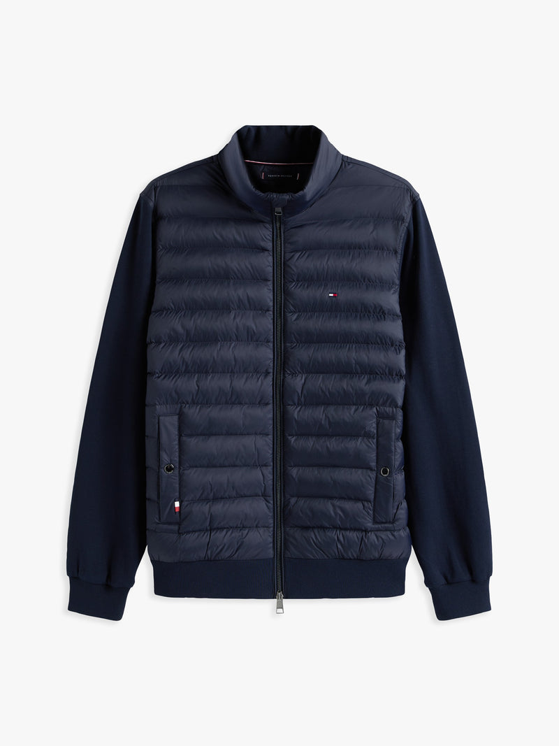 Regular Fit Mid Weight Mix Media Jacket
