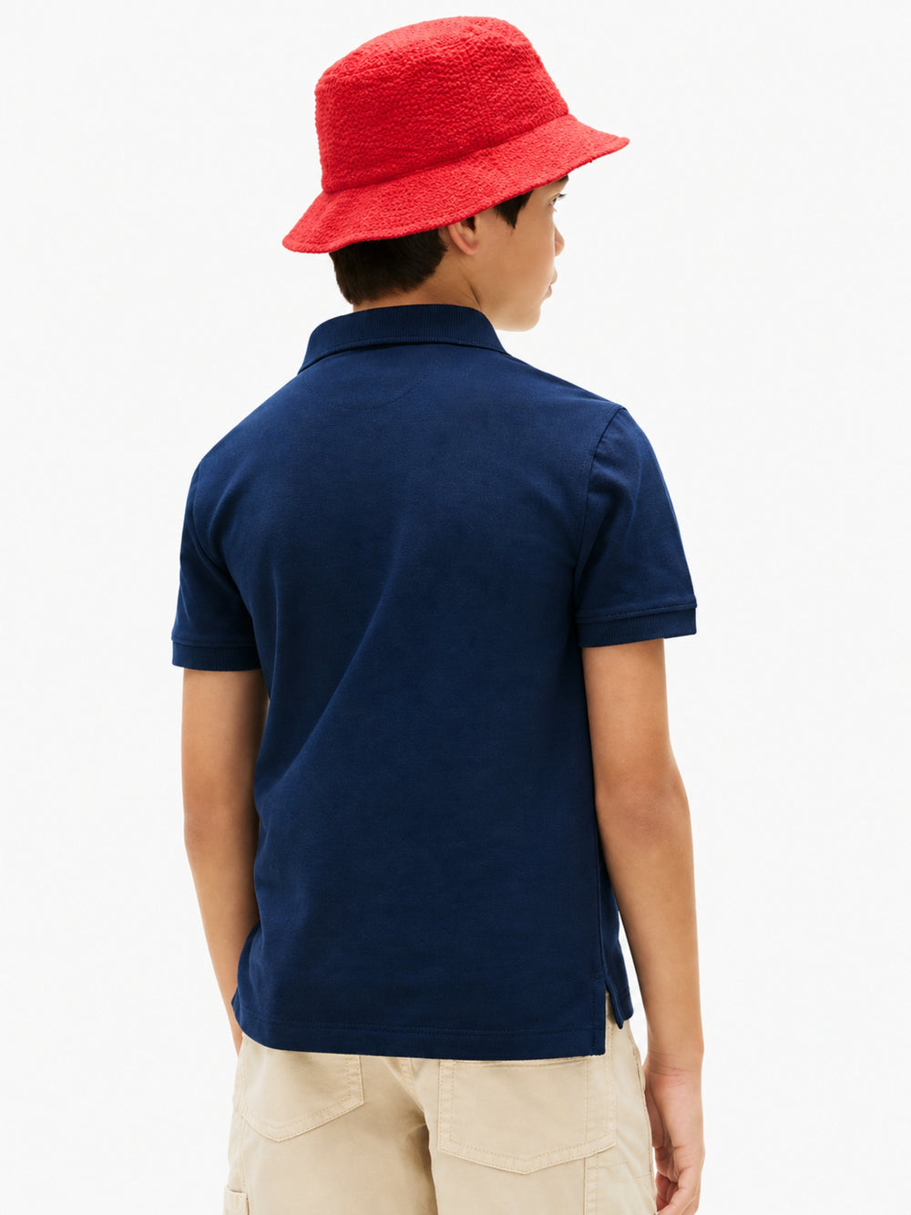 Kids Solid Polo