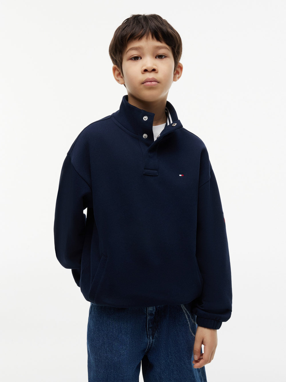 Kids Archive Quarter Zip Sweatshirt