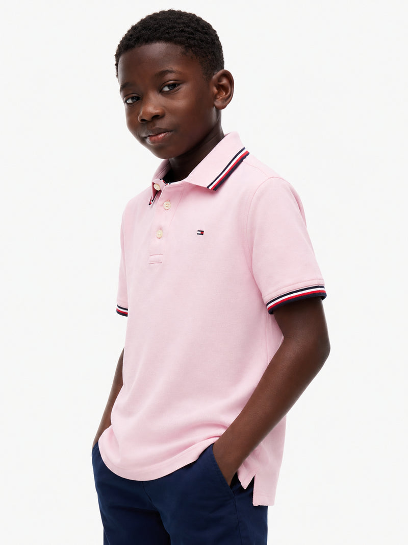 Kids Solid Polo