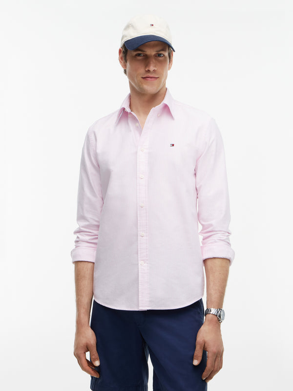 Regular Fit Stripe Oxford Shirt