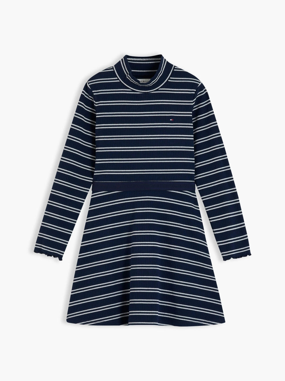 Half Sleeves Knee Length A-Line Dress