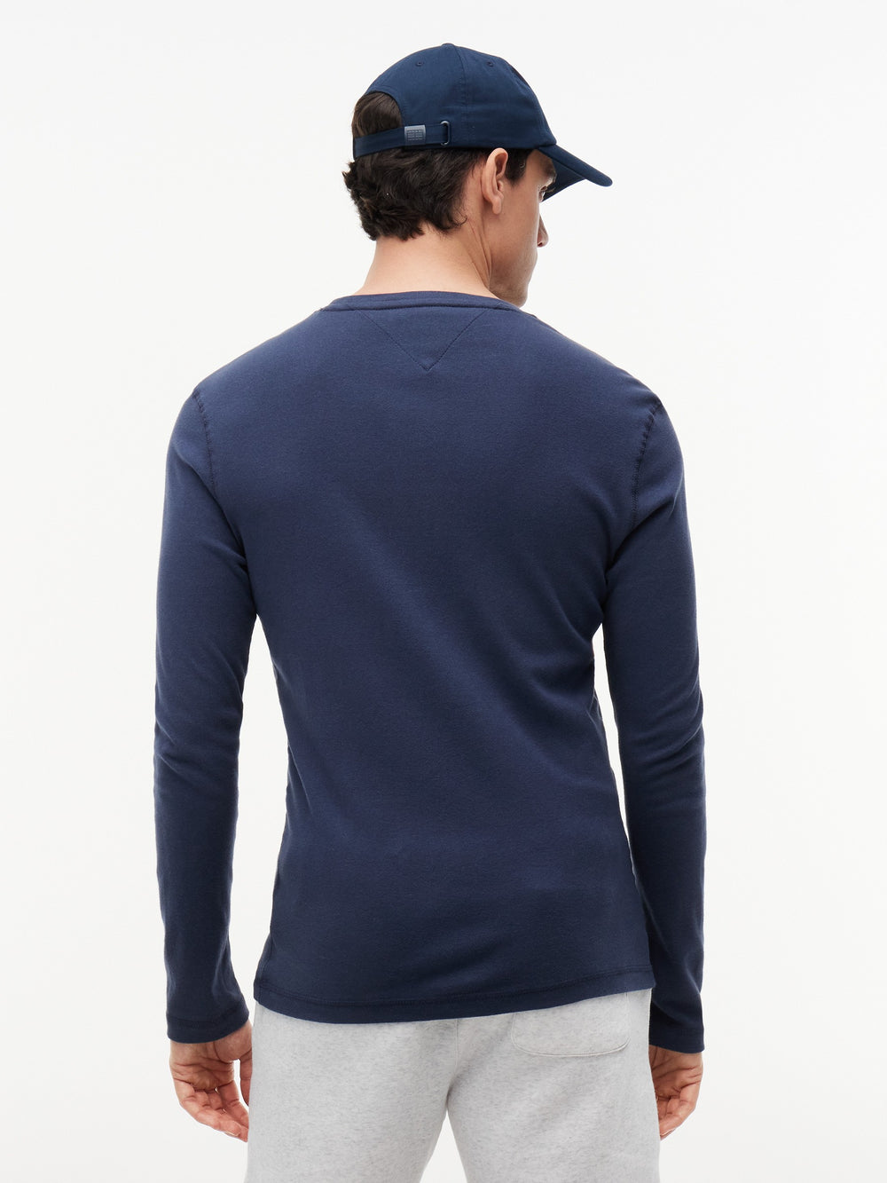 Regular Fit Rib Long Sleeve T-Shirt