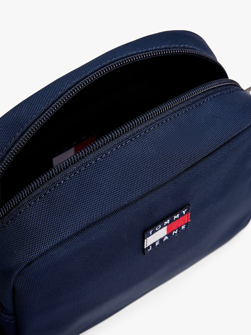 Solid Nylon Crossbody Bag