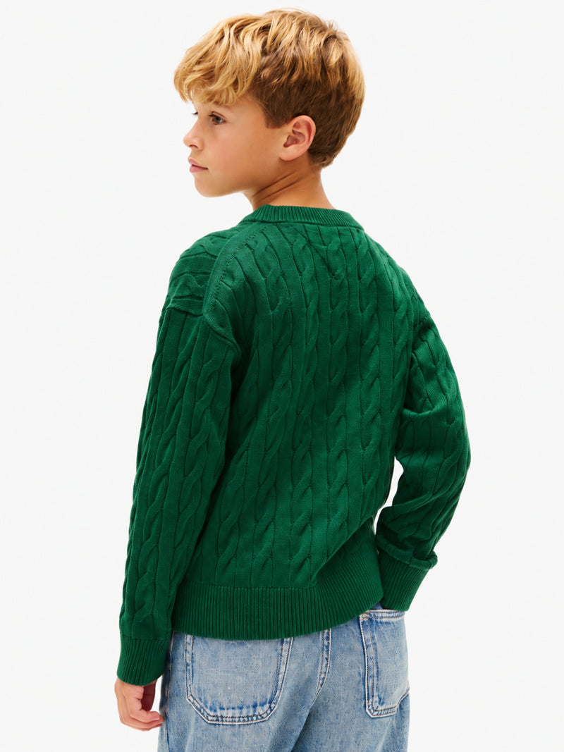 Kids Cable Knit Sweater