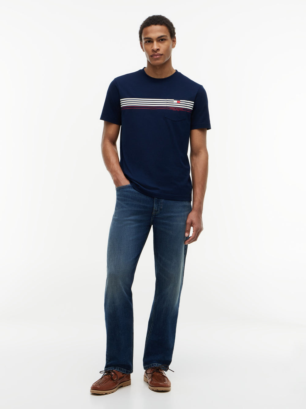 Regular Fit Striped Tshirt