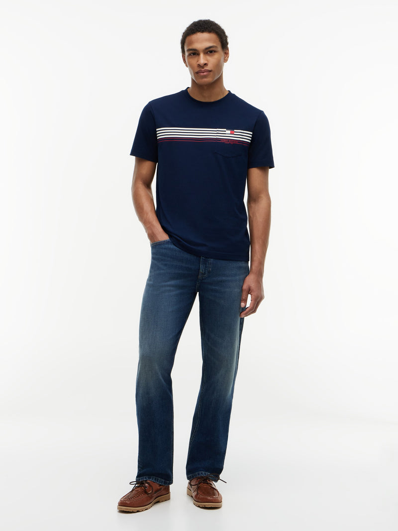 Regular Fit Striped Tshirt
