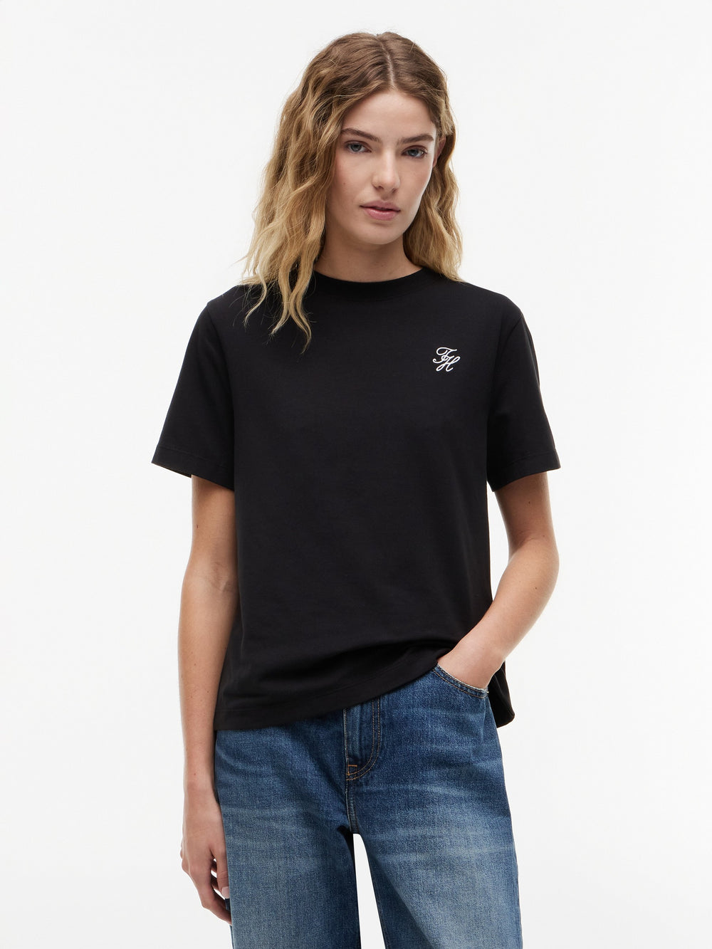 Solid Regular Fit Half Sleeve Cotton Jersey T-Shirt