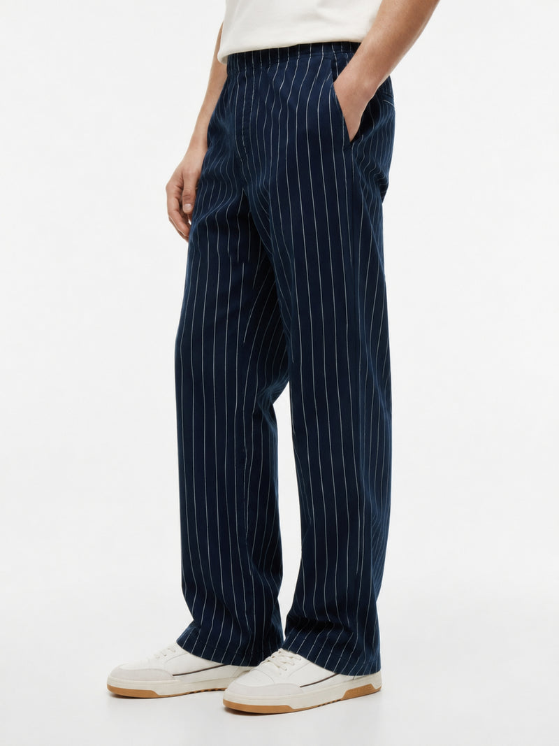 Jaimie Loose Twill Blue Trouser