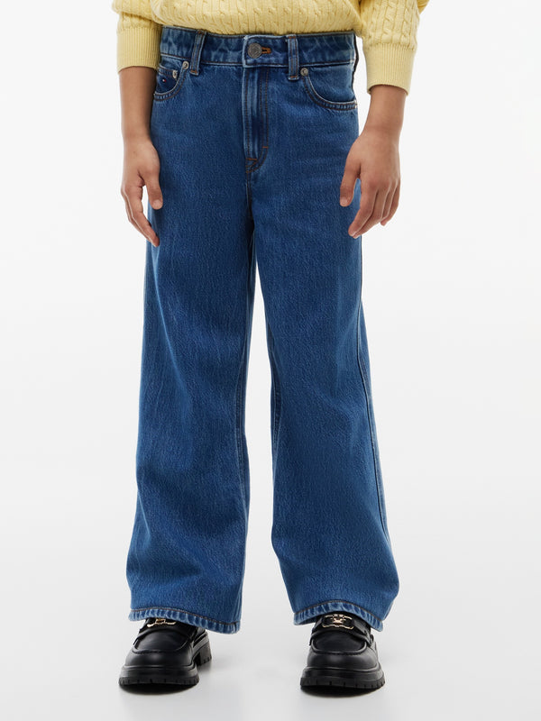 Girls Wide Jeans