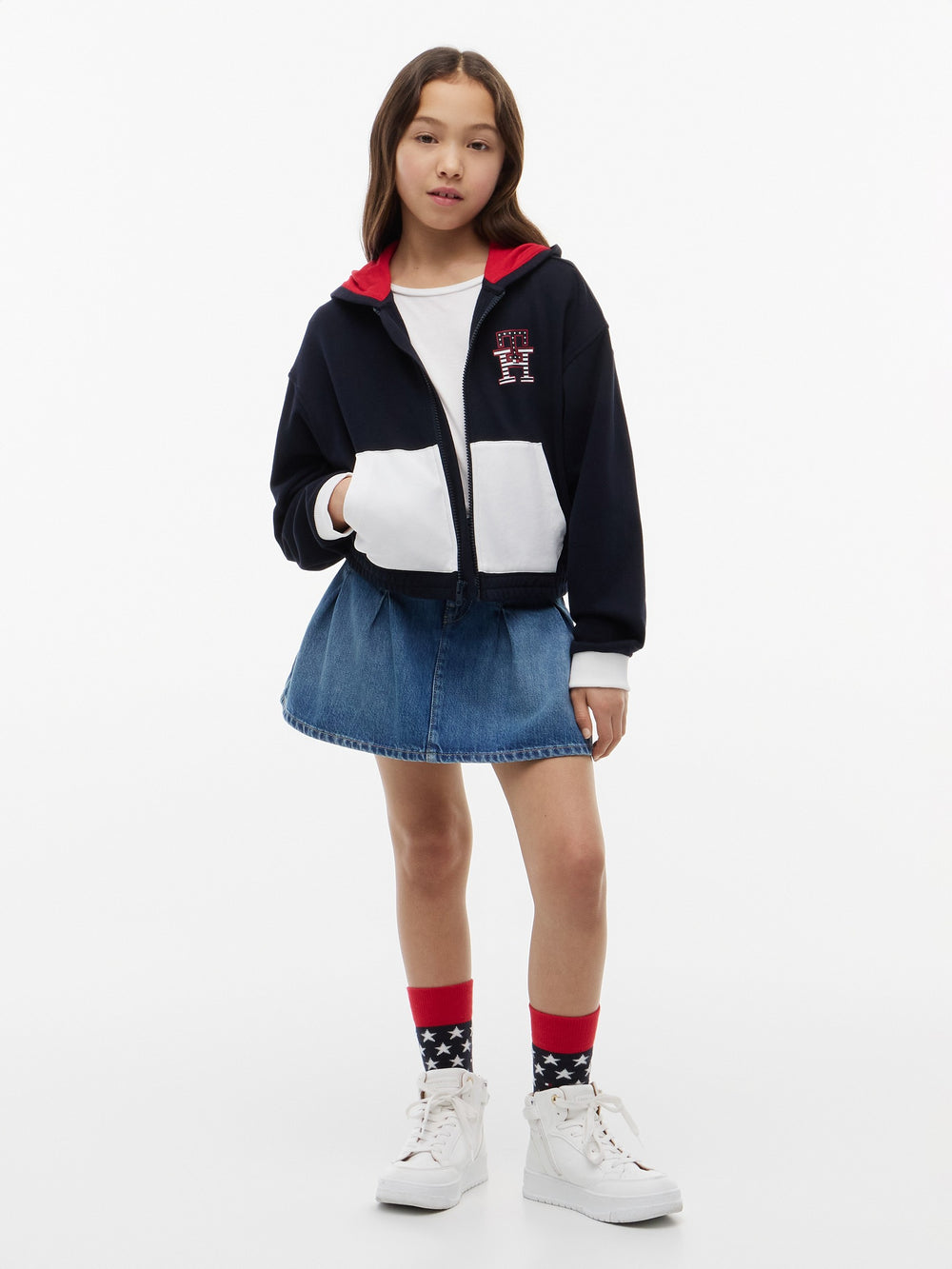 Kids Wide Jeans