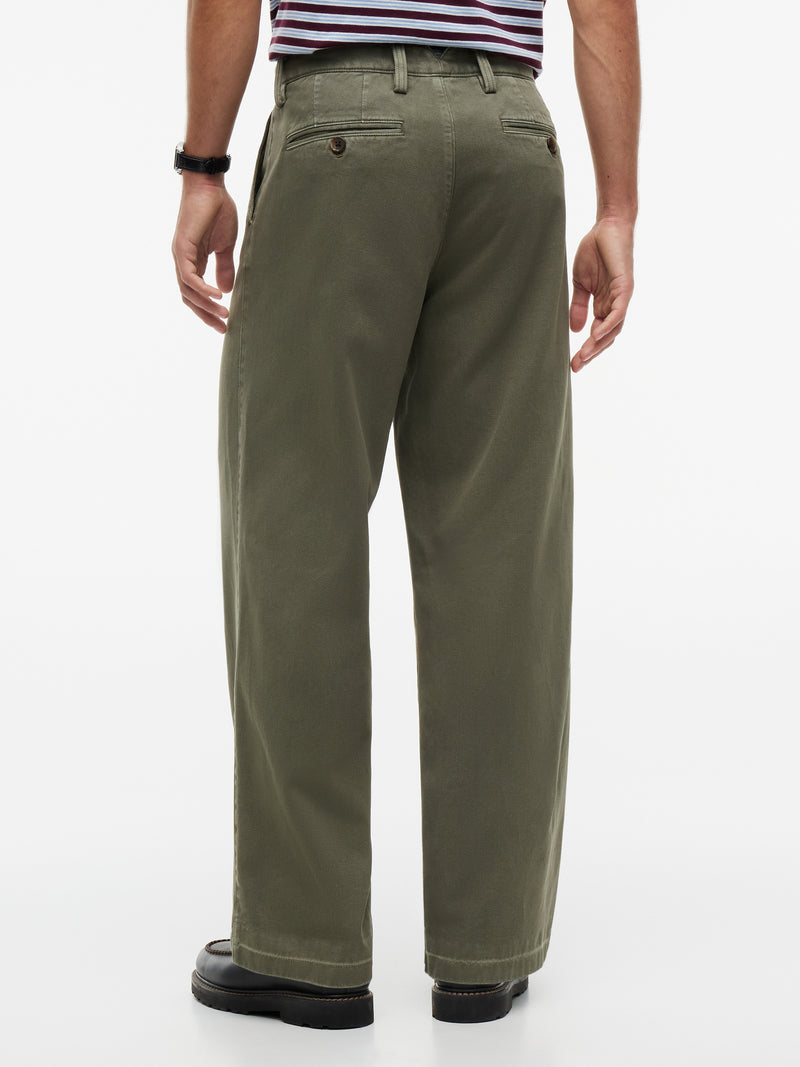 Men Theo Baggy Twill Trouser