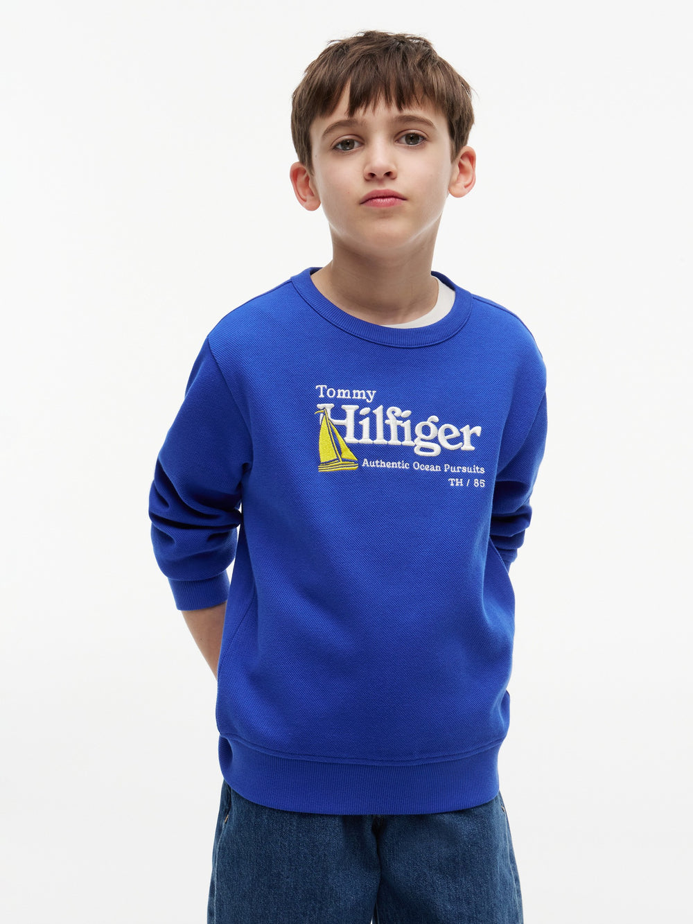Kids Interlock Sweatshirt