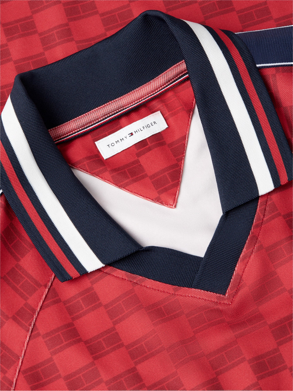 Relaxed Fit Printed Rugby Polo