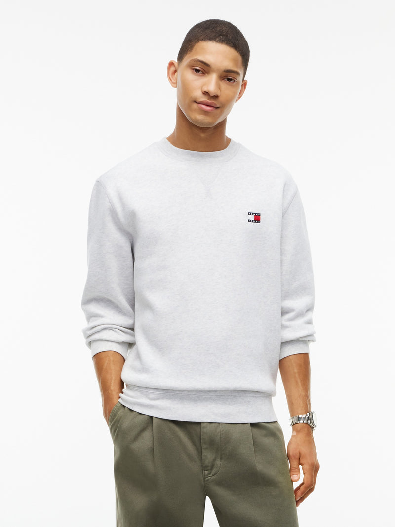 Regular Fit Fleece Crew Neck Sweatshirt
