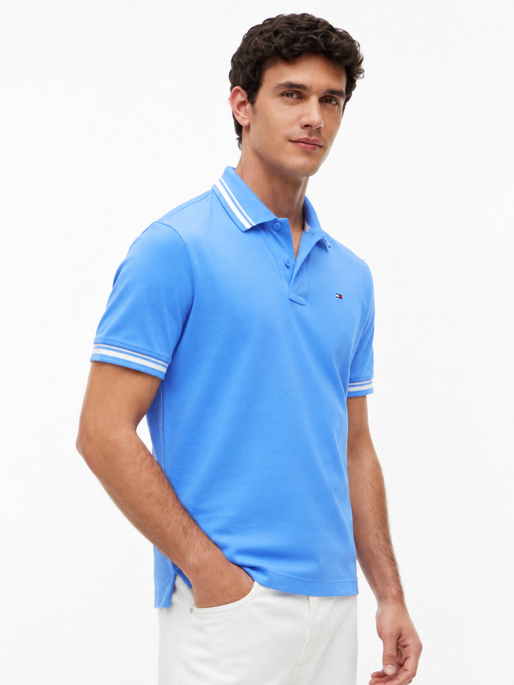 Regular Fit Tipped Polo