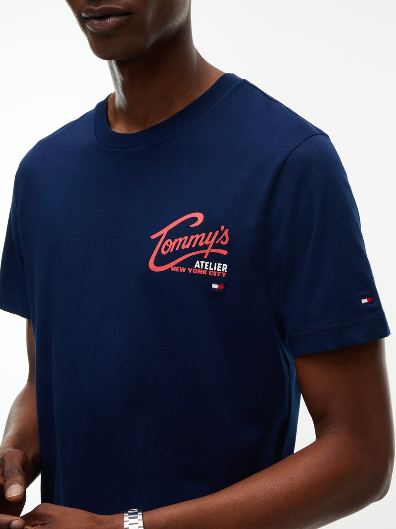Regular Fit Back Print Tshirt