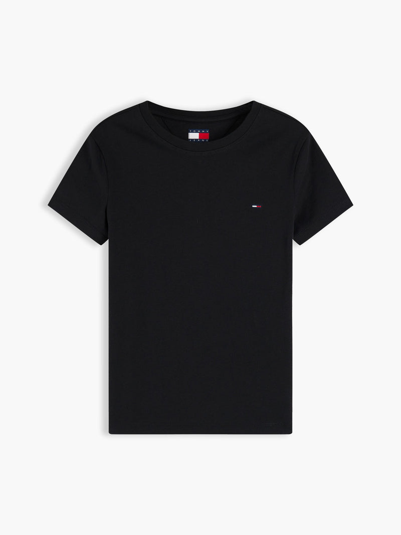 Solid Slim Fit Half Sleeve Cotton Jersey T-Shirt