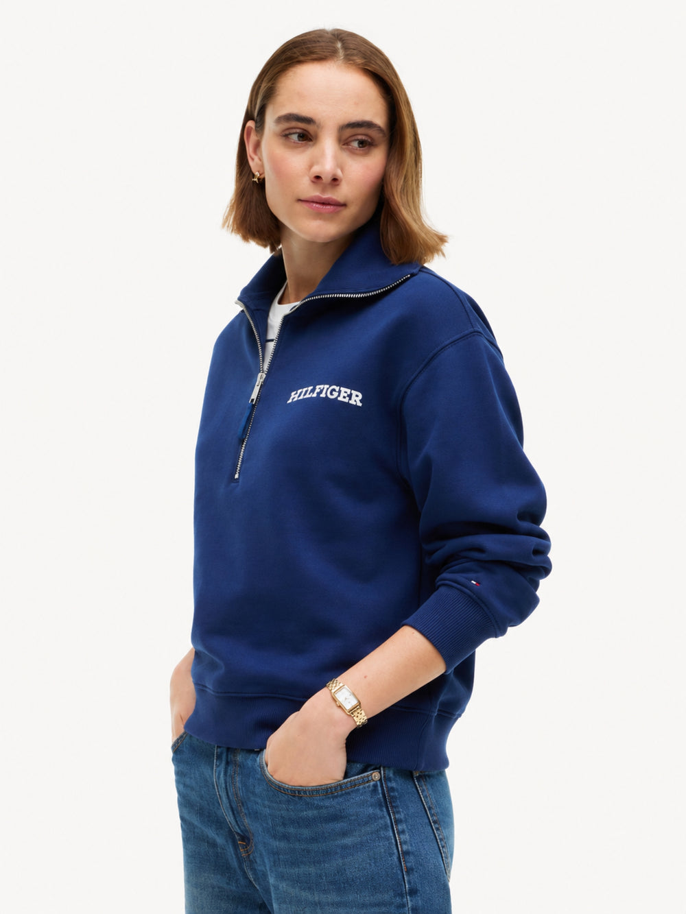 Regular Fit Fleece Sweatshirt