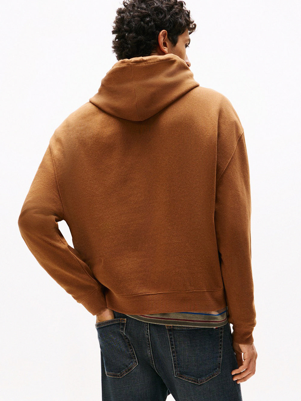 90S Fit Terry Hooded Sweatshirt