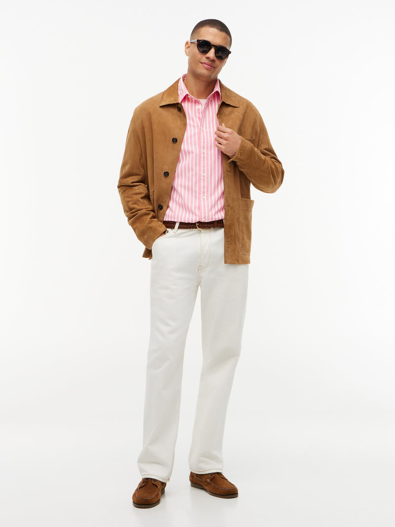 Regular Fit Stripe Poplin Shirt