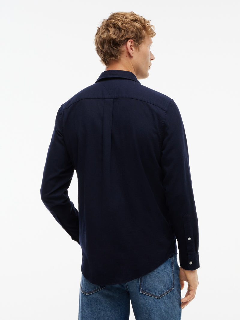 Regular Fit Texture Flannel Shirt