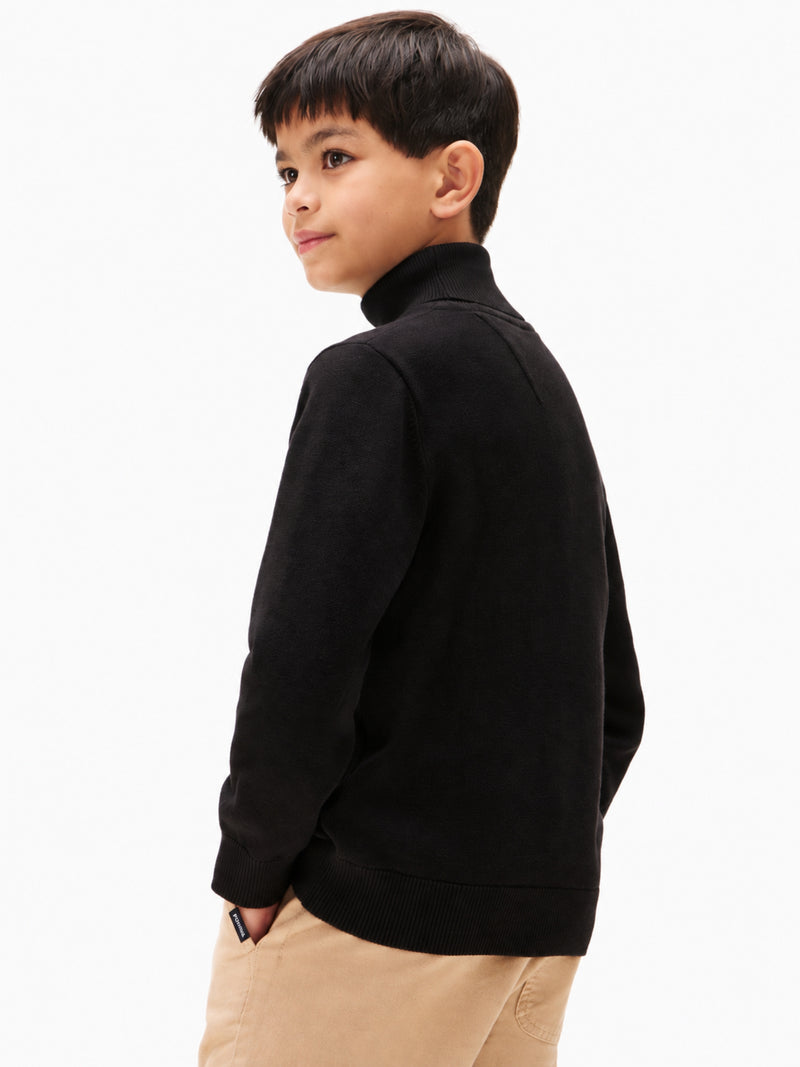 Kids High Neck Sweater