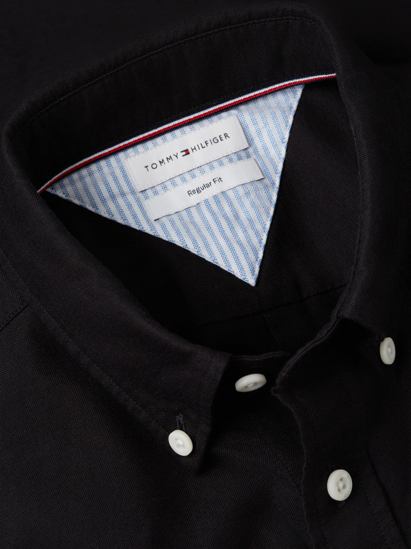 Regular Fit Solid Oxford Shirt