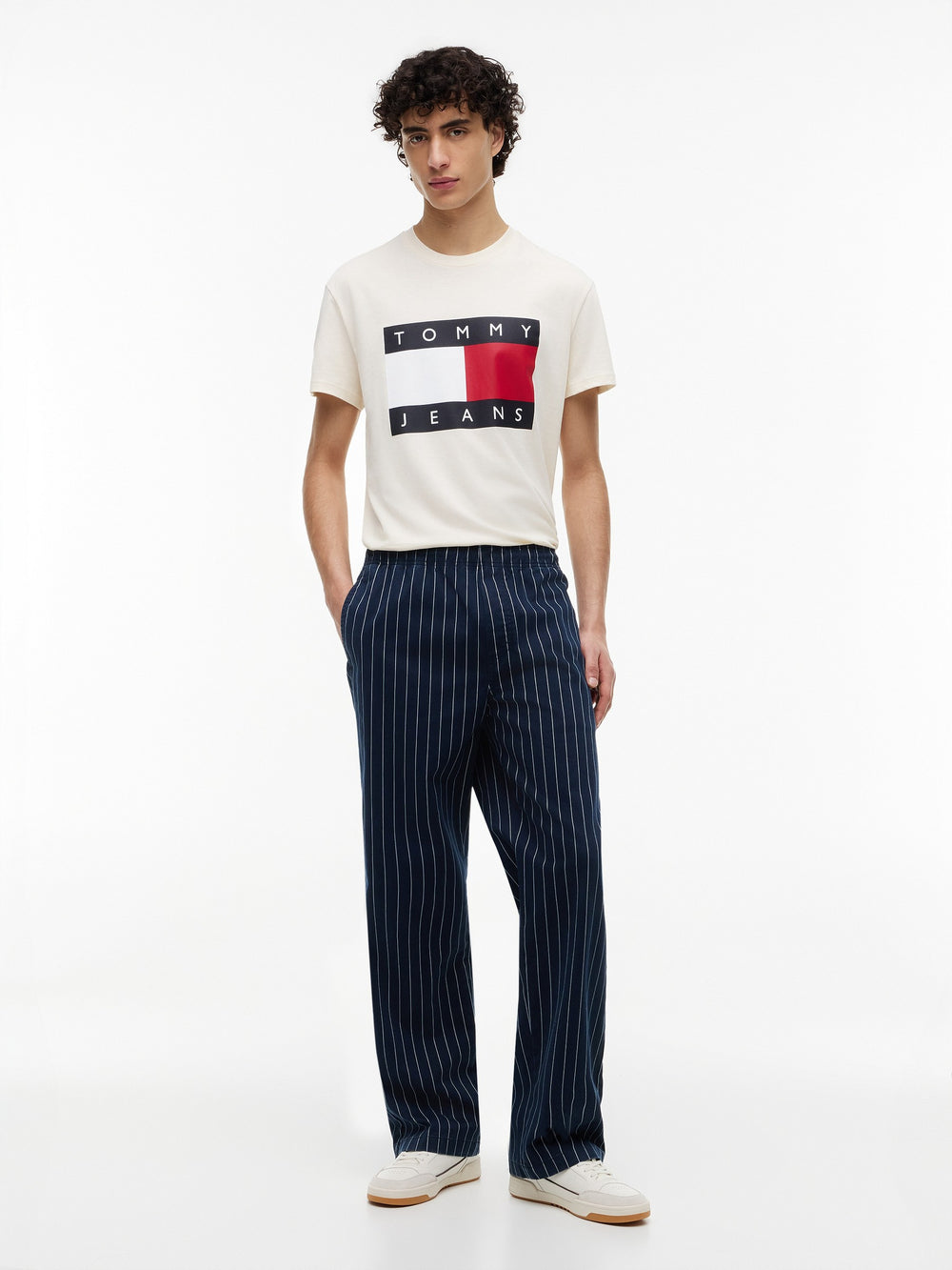 Jaimie Loose Twill Blue Trouser