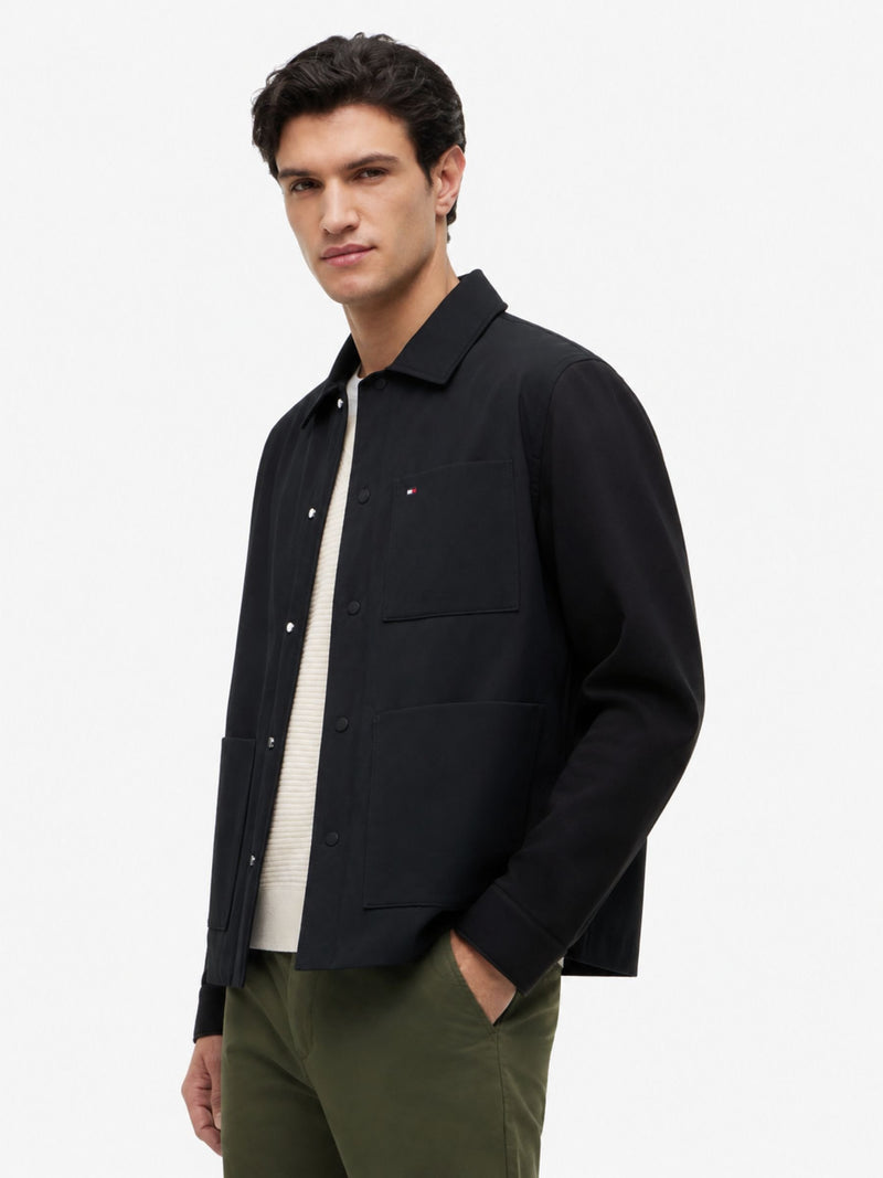 Regular Fit Mix Media Jacket